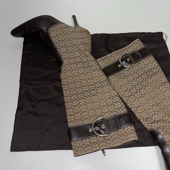 COACH leather boots - Picture 9 of 9